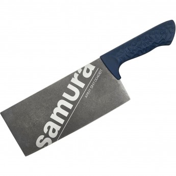 Азиатский кухонный топорик SAMURA ARNY 209 мм, ТЭП бирюзовый SNY-0040BT/K Азиатский кухонный топорик SAMURA ARNY 209 мм, ТЭП бирюзовый SNY-0040BT/K