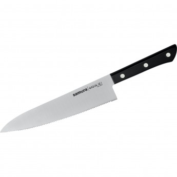 Шеф нож серрейтор SAMURA HARAKIRI SHR-0086B